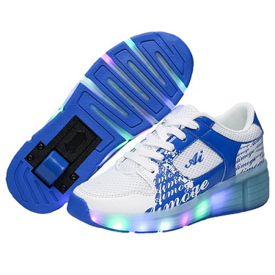zapatillas con ruedas led de colores