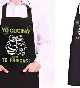 delantal cocino