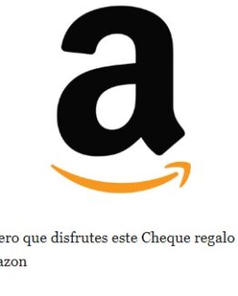 amazon cheque regalo