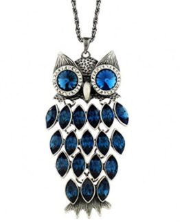 collar forma de buho swarovski comprar
