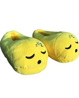 pantuflas con emoticono durmiendo comprar