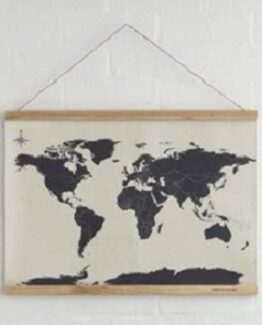 mapa del mundo marco de madera comprar online