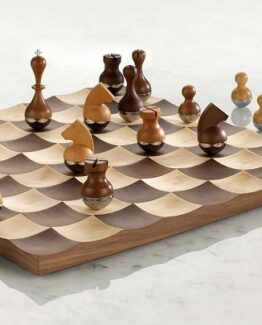ajedrez de diseño de madera artesanal prrecio