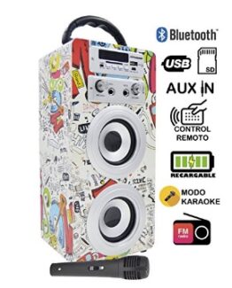 altavoz karaoke con bluetooth comprar online