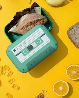 fiambrera forma de cassette comprar