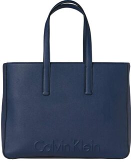 bolso clavin klein mujer azul comprar online