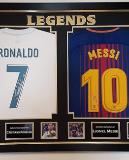 camisetas firmadas ronaldo y messi comprar online