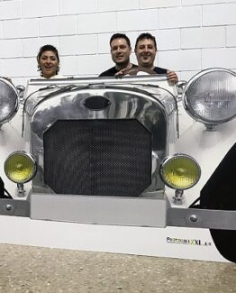 photocall coche descapotable