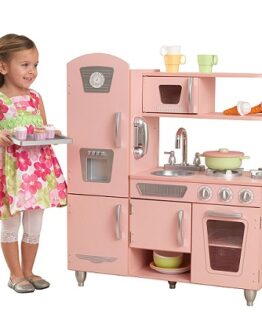 cocinita madera cintage rosa kidkraft comprar online