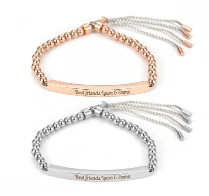 pulsera grabado personalizado comprar barata