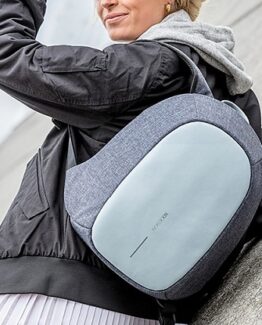 mochila antiacoso con alarma