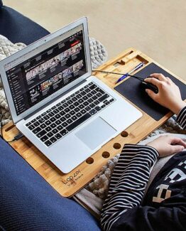 mesa de bambu para portatil precio barato online