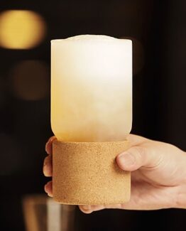 vaso enfriador cerveza de cristal barato online chollo