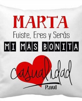 cojin personalizado parejas precio barato online