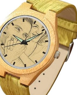 reloj de madera personalizado precio barato