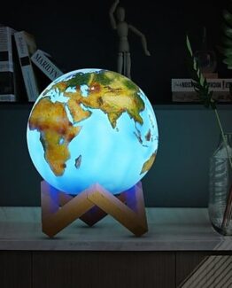lampara forma planeta tierra precio barato online