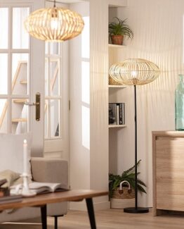 lampara bambu pie precio barato online