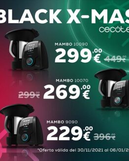 cecotec black mas robot cocina